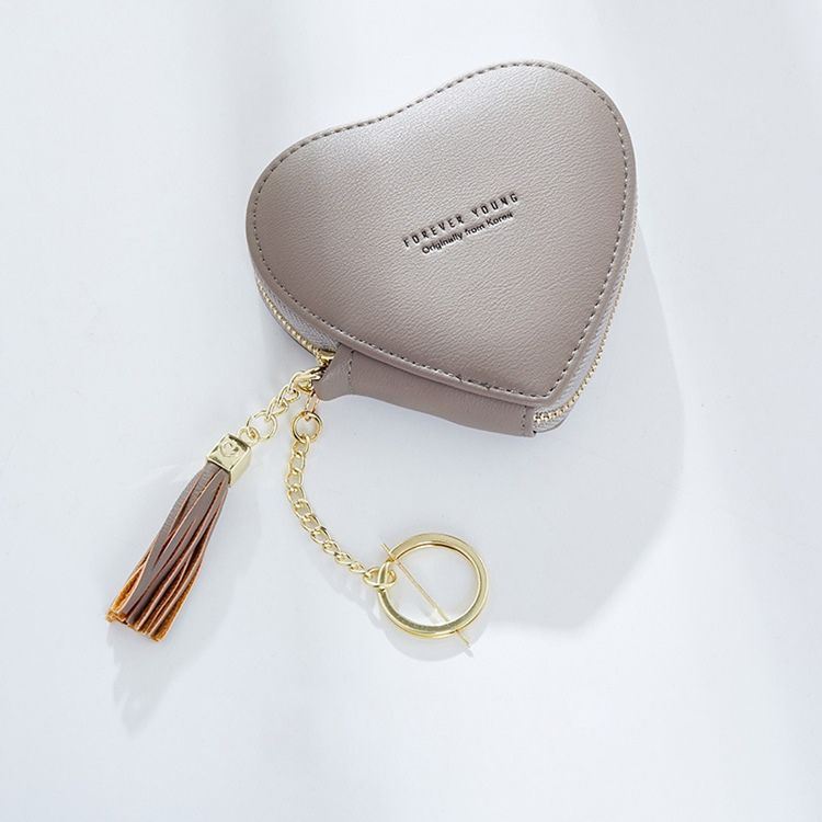 Herzförmige Damenbrieftasche Im Koreanischen Stil