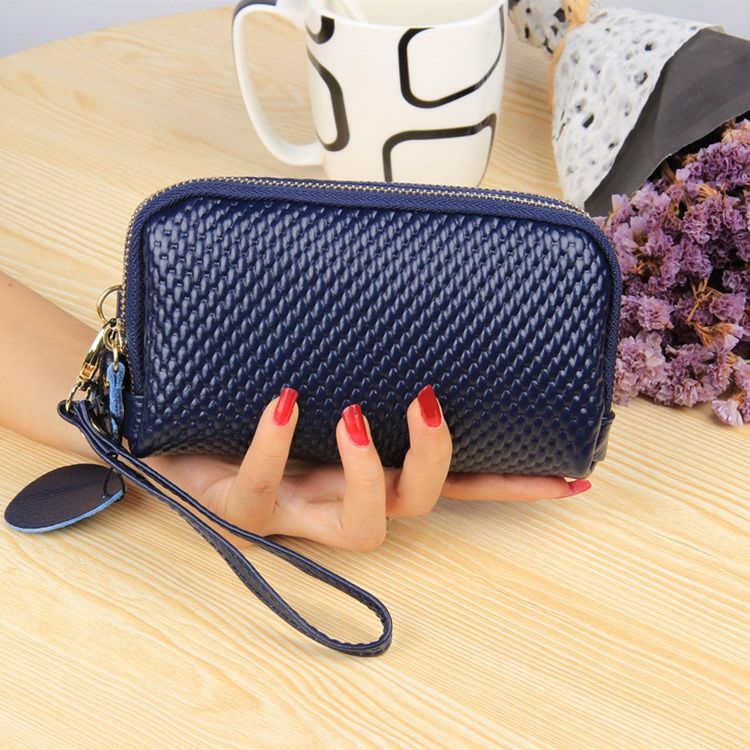 Prägung Damen Pu Organizer Wallet
