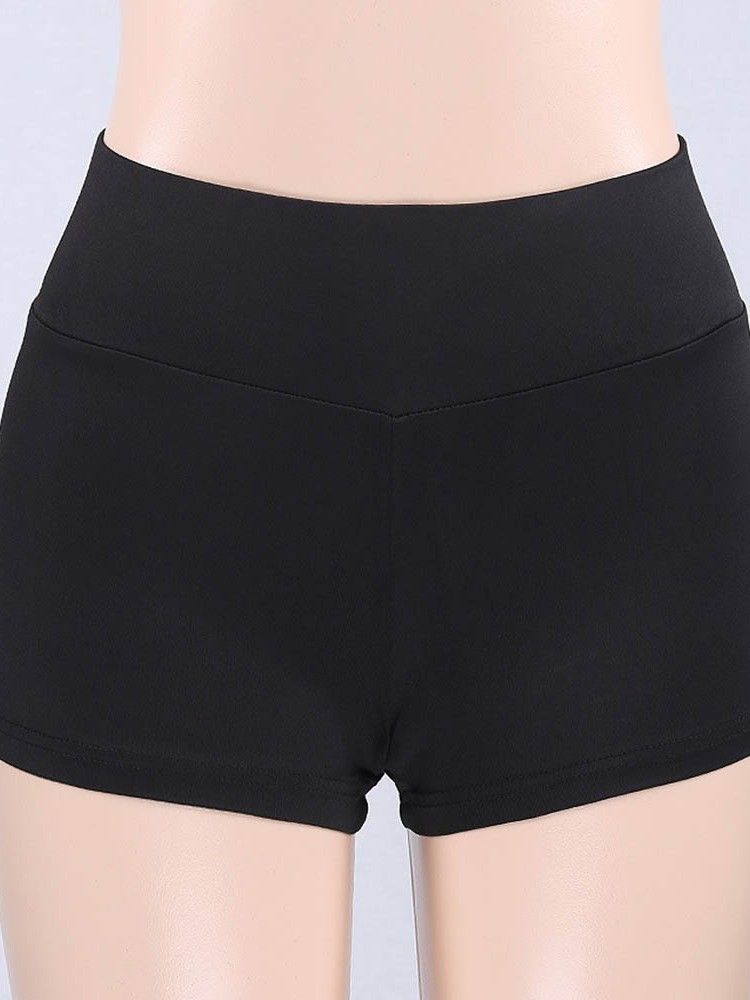 Frauen Solide Push Up Fitness Shorts Yogahosen Tiktok Leggings