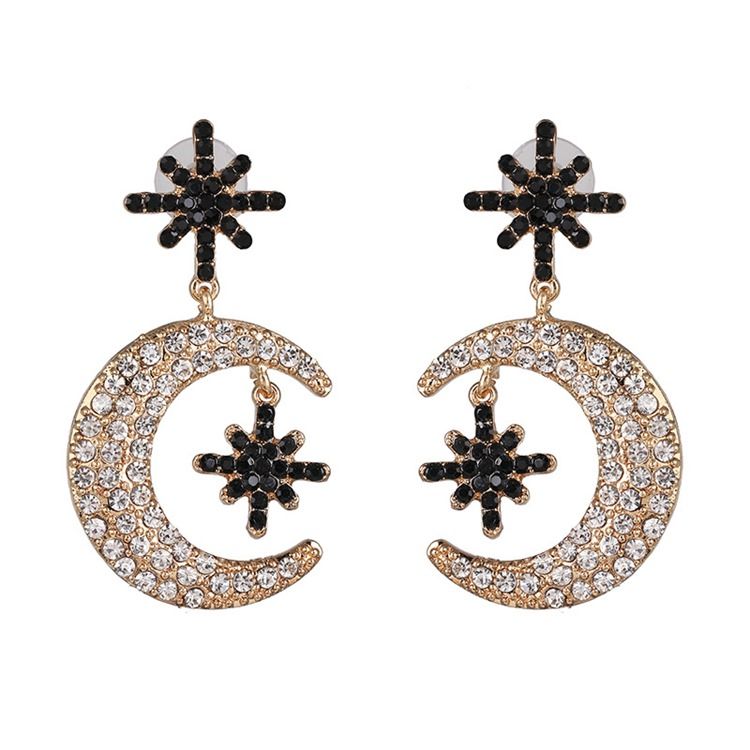 Alloy Romantische Diamante Holiday Damen Charm Ohrringe