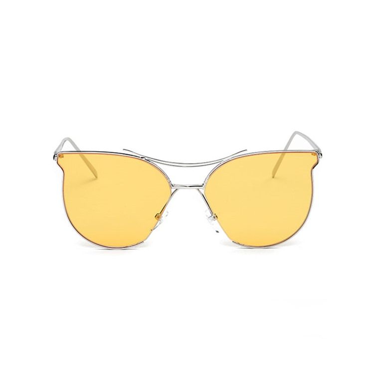 Damen-sonnenbrille Mit Metallgläsern