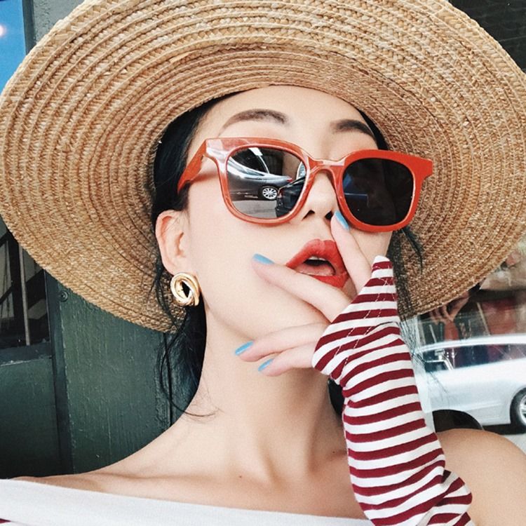 Damenmode Katzenaugen-sonnenbrille