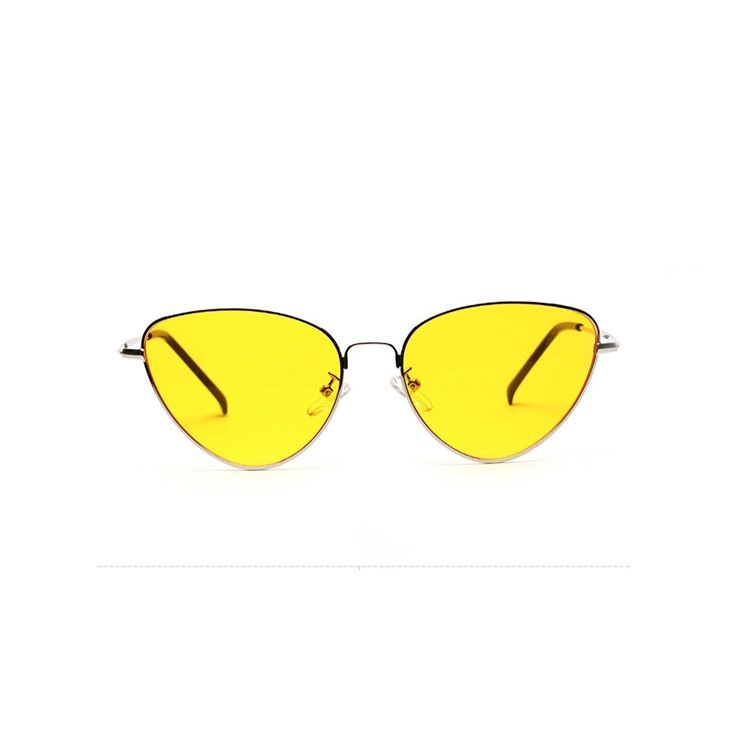 Katzenaugen-acryl-sonnenbrille Für Damen