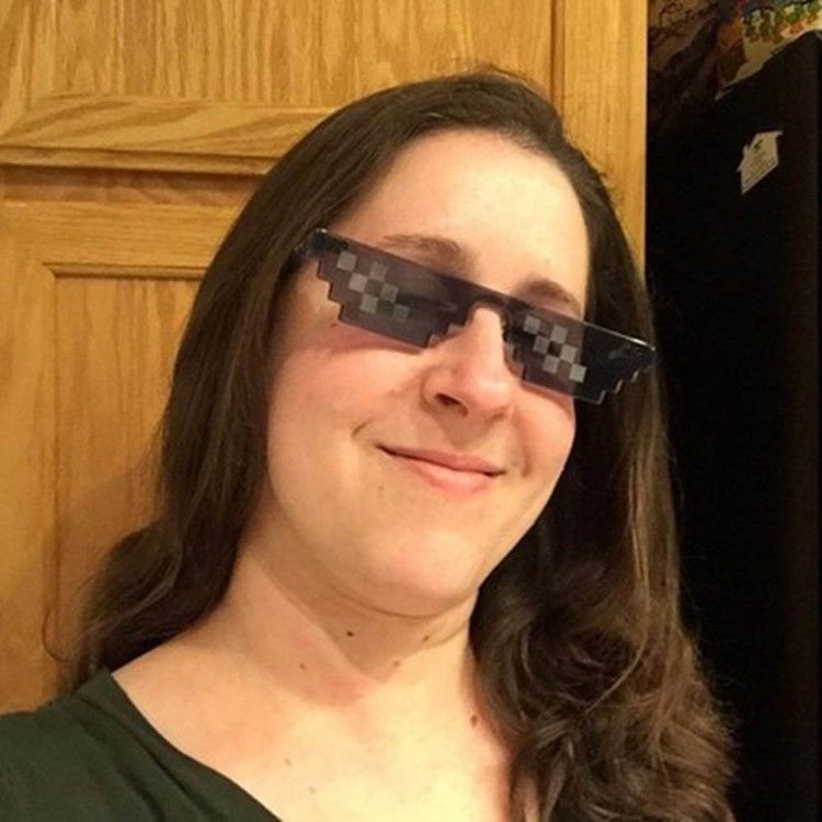Mosaik-lustige Brille Für Damen