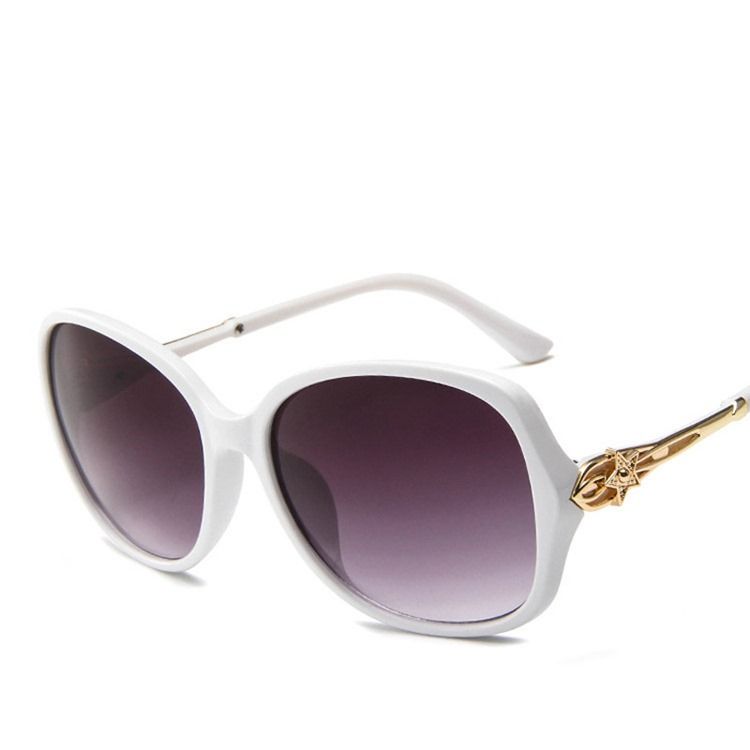 Runde Koreanische Damensonnenbrille