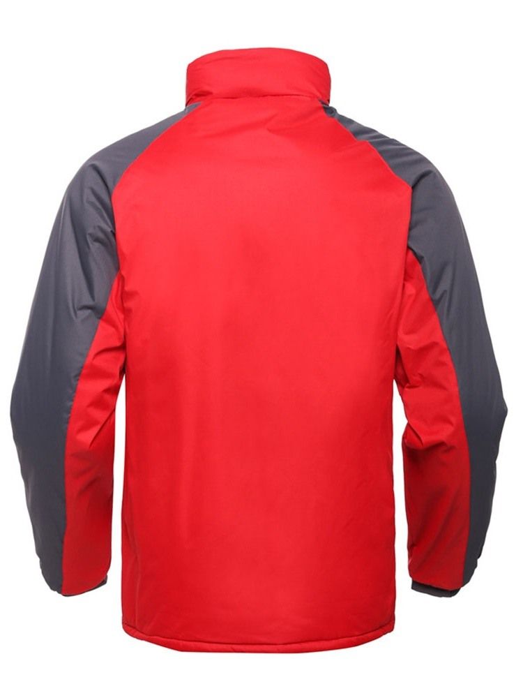 Block Stehkragen Casual Herren Daunenjacke