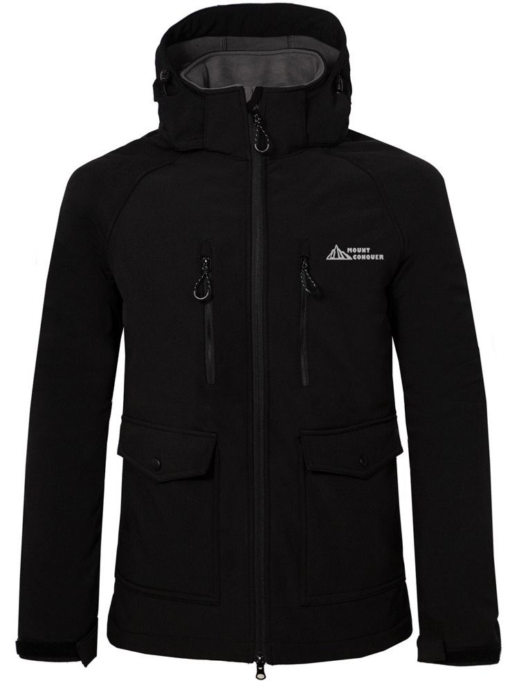Color Block Pocket Casual Herren-reißverschlussjacke