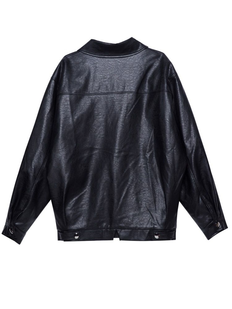 Damen-patchwork-jacke Mit Lockerer Reverstasche