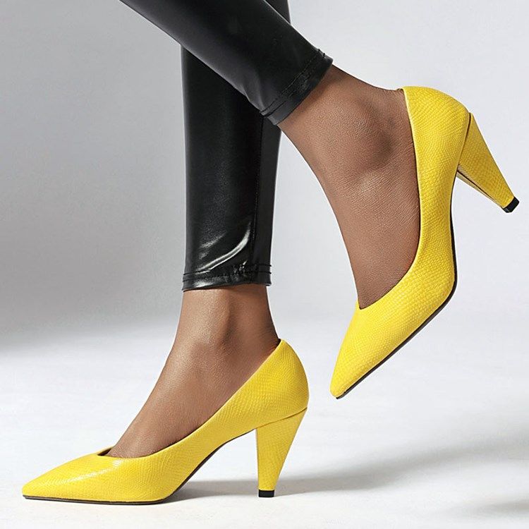 Slip-on Spitzer Zehenfaden Sweet Thin Damenschuhe