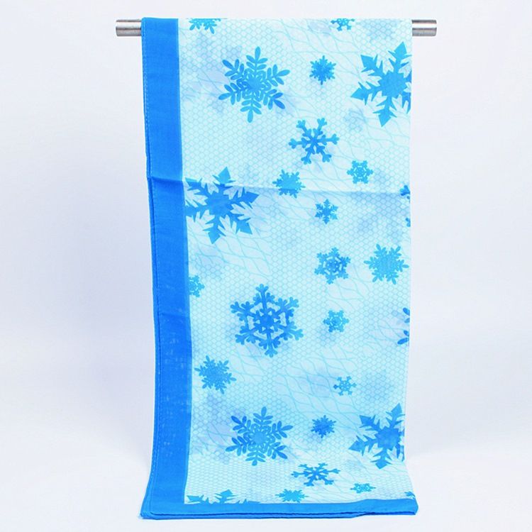 Frauen-farbblock-weihnachtsdekoration Schneeflocken-zubehör