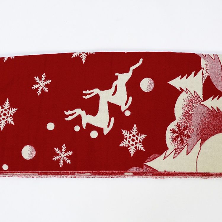 Geometrische Kaschmir-weihnachtsdekoration Für Damen
