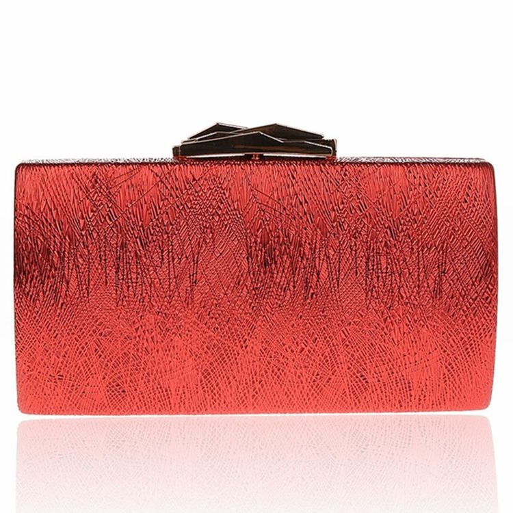 Abend-clutch Mit Einfarbiger Kette
