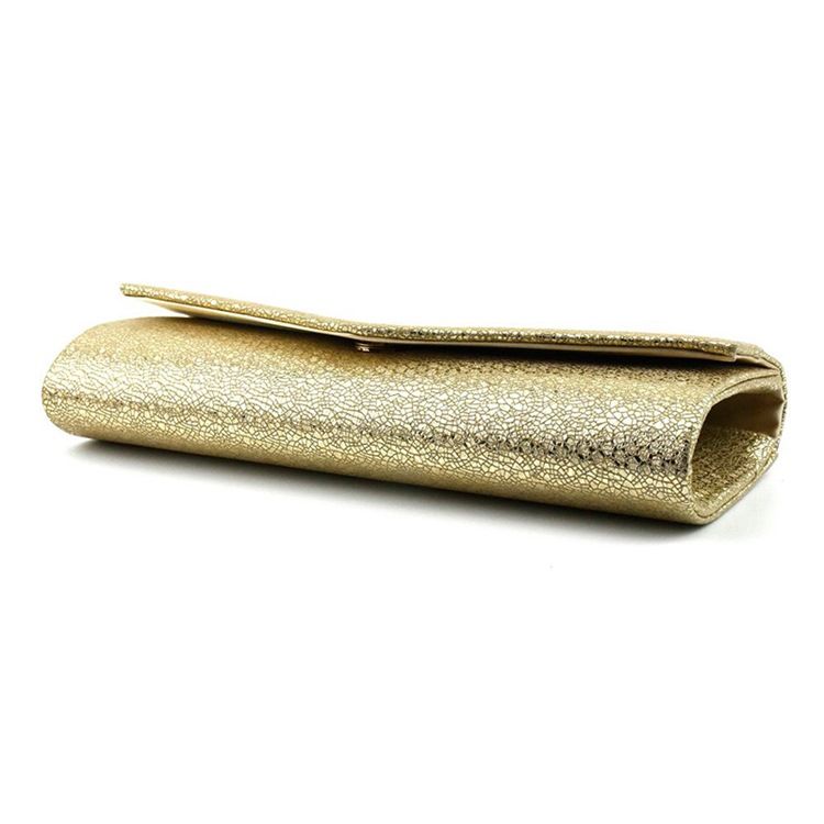 Goldener Umschlag Rechteckige Vielseitige Clutches Abendtasche