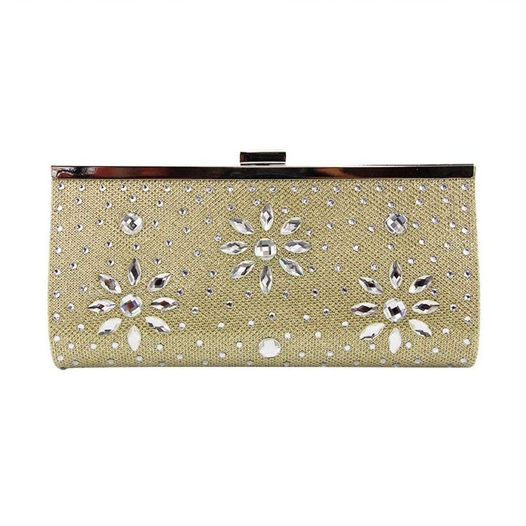 Strass Pu Damen Clutch