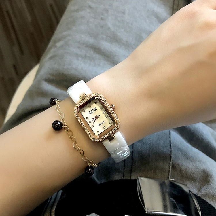 Damen-keramik-diamant-quarz-uhr