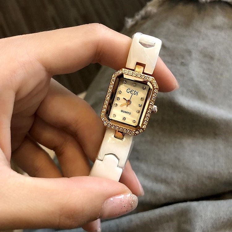 Damen-keramik-diamant-quarz-uhr