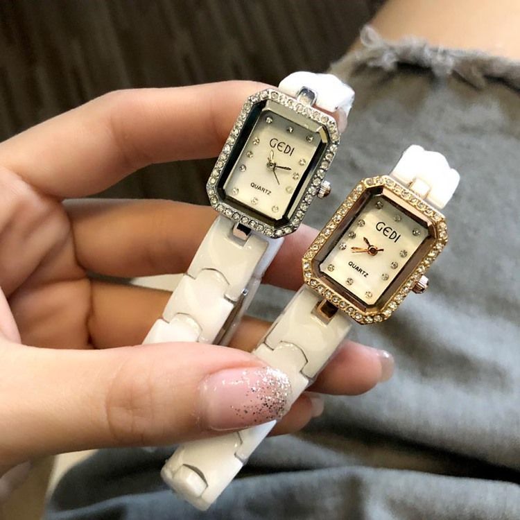 Damen-keramik-diamant-quarz-uhr