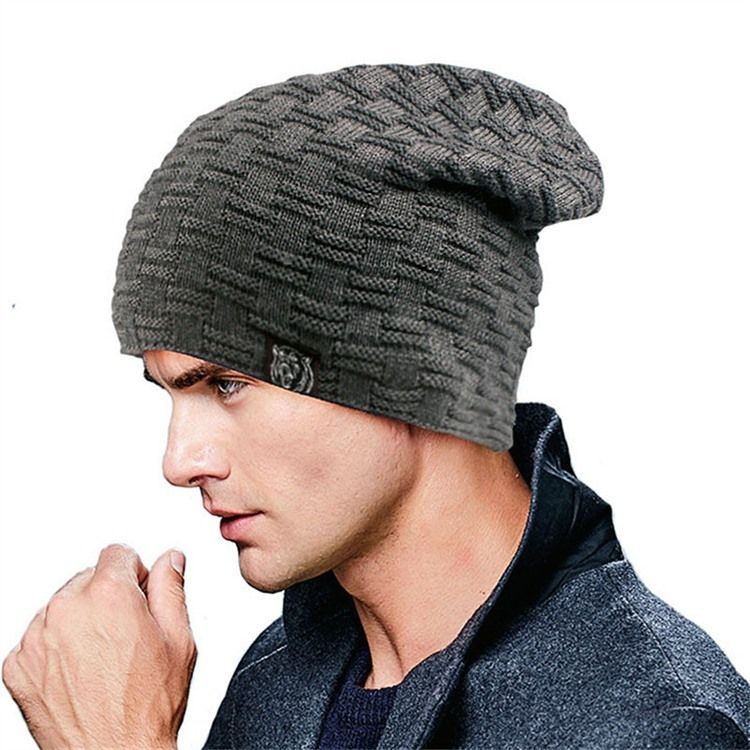 Pure Winter Warme Mütze Für Herren