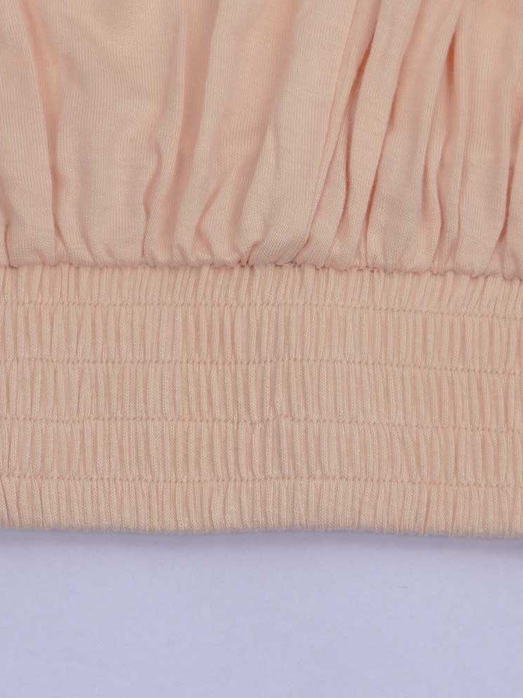 Loose Split Plain Wide Legs Full Length Casual Damenhosen