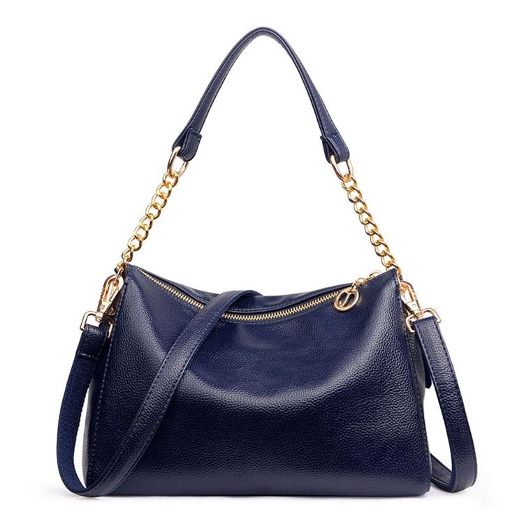 Kette Pu Plain Rectangle Damen Umhängetaschen