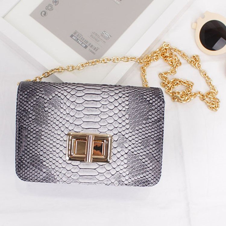 Retro-umhängetasche Mit Serpentinenkette