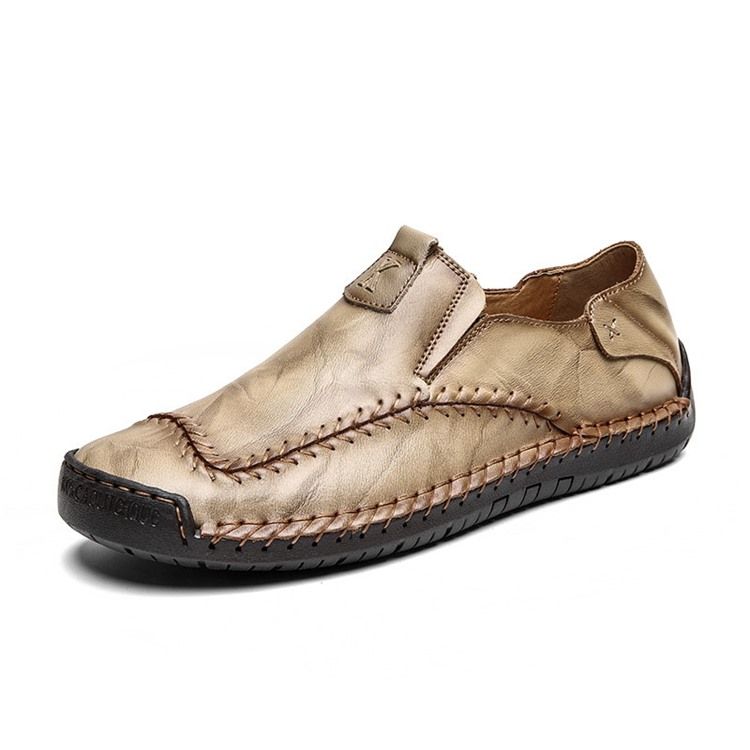 Einfache Herrenschuhe Mit Runder Zehe