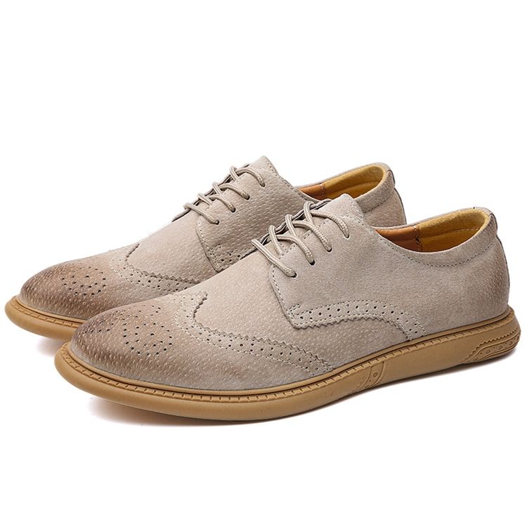 Nubukleder Low-cut-obermaterial Herren-arbeitsschuhe