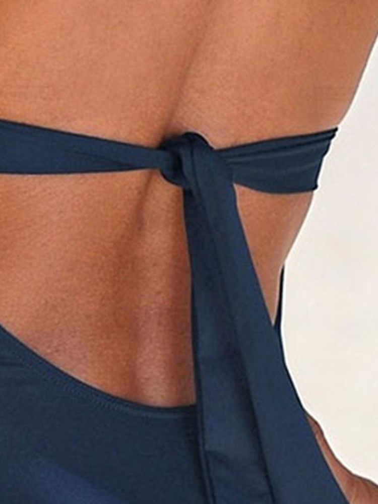 Damen Nylon Einteiler Sexy Bademode