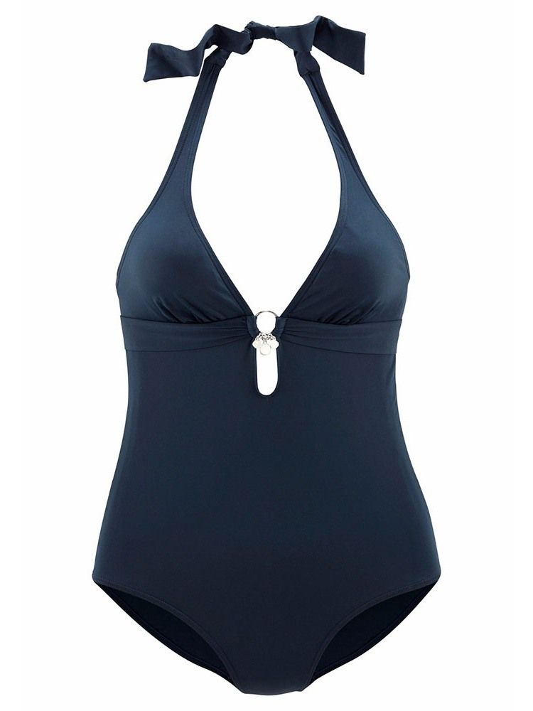 Damen Nylon Einteiler Sexy Bademode