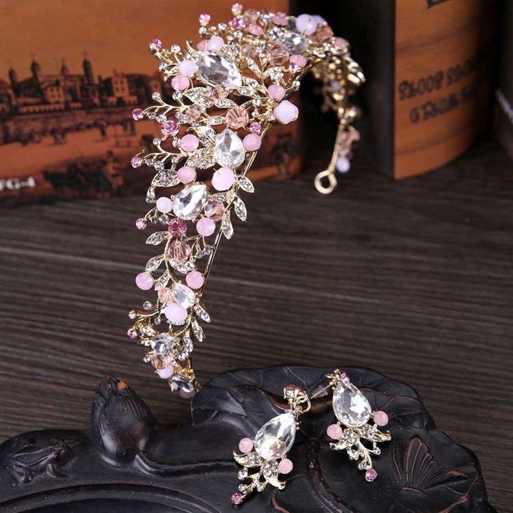 2017 Neuer Stil Romantischer Volljuwelen-haarschmuck Für Damen