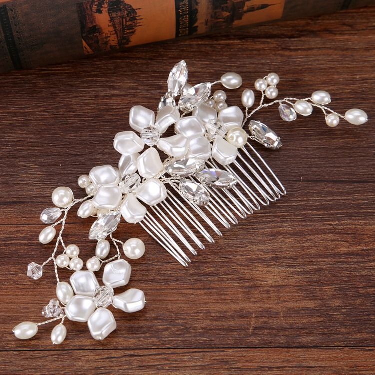 Graceful Handmade Pearl Damen Haarschmuck