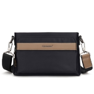 Lässige Karierte Patchwork-herrentasche