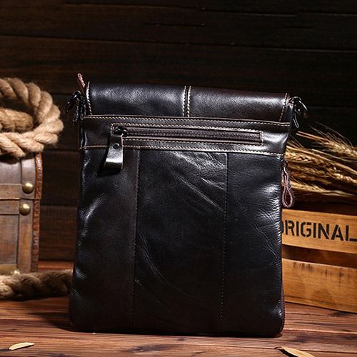 Thread Plain Pu Herren Umhängetaschen