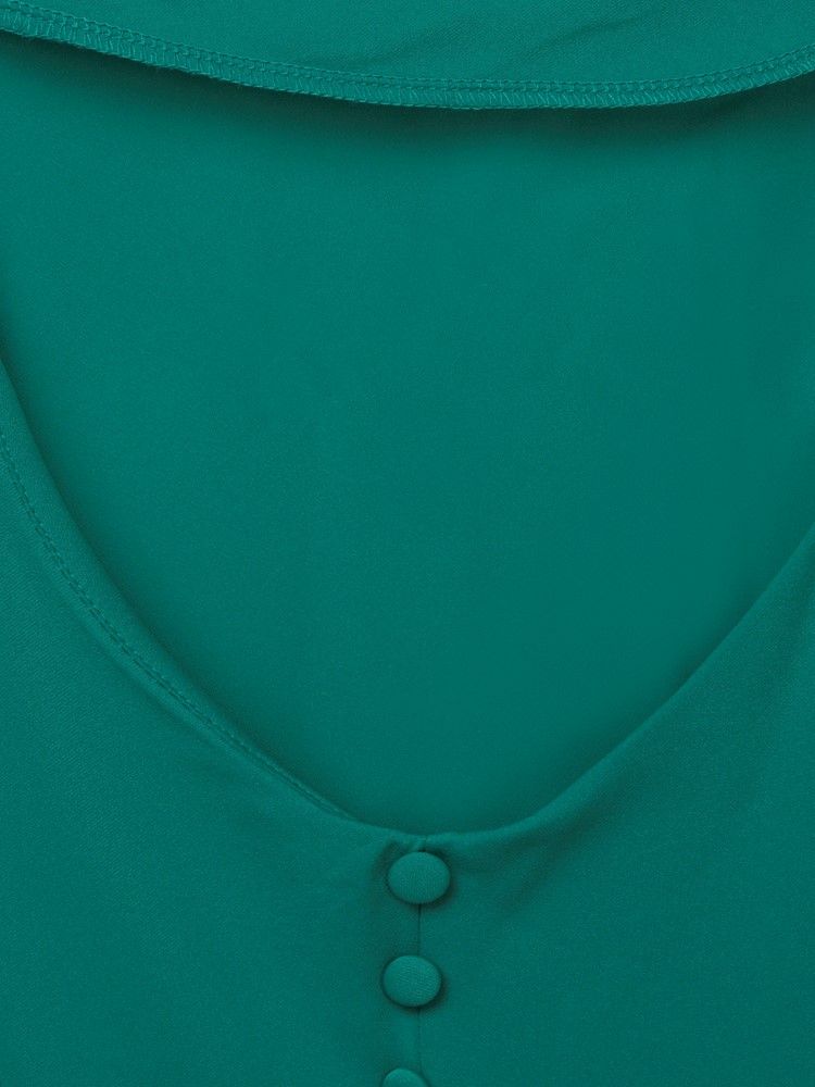 Rückenfreies Meerjungfrau-maxikleid Mit Glockenärmeln Für Damen