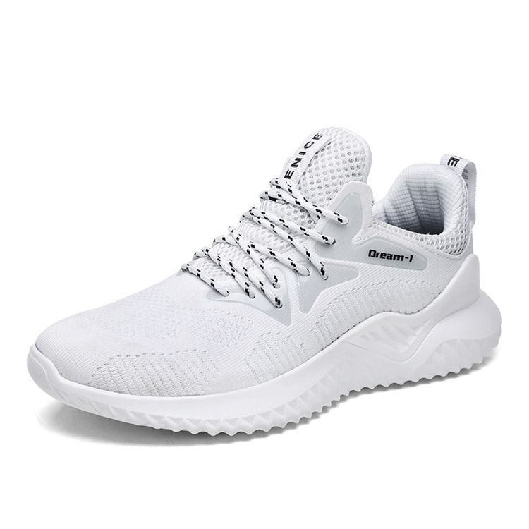 Lässige Herren-sneaker Zum Schnüren Mit Runder Zehenpartie