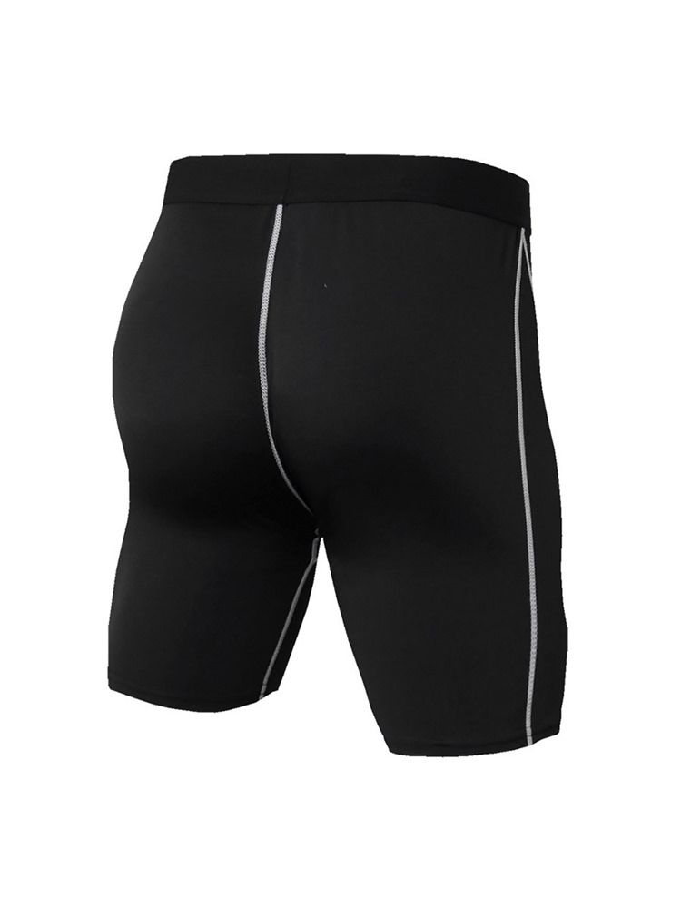 Herren Anti-schweiß-laufshorts Mit Farbblockstreifen