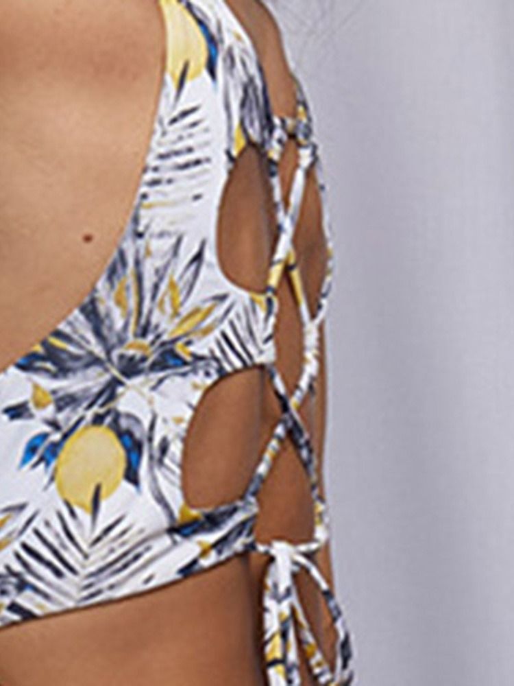 Damen-print One Piece Sexy African Fashion Bademode