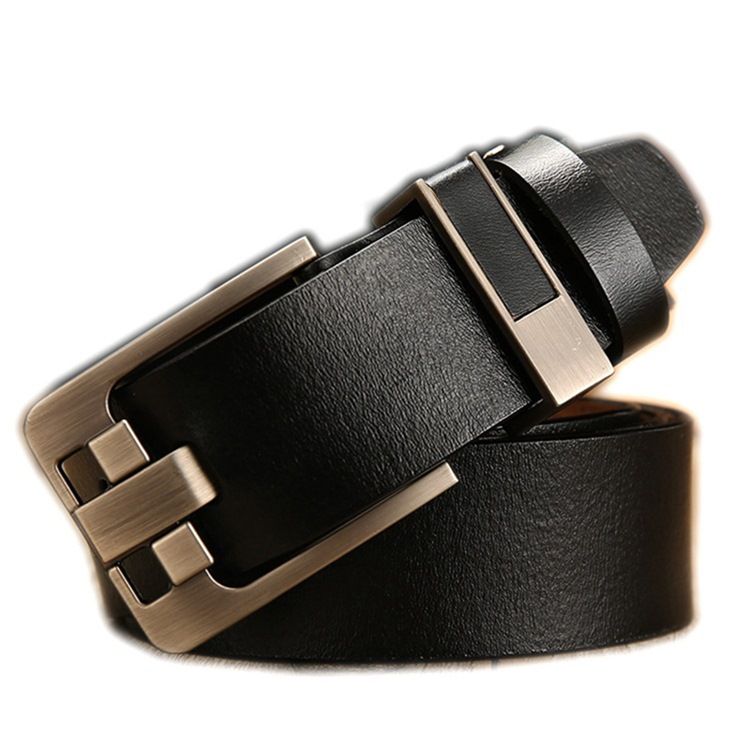 Top Breiter Herren Businessgürtel Aus Leder
