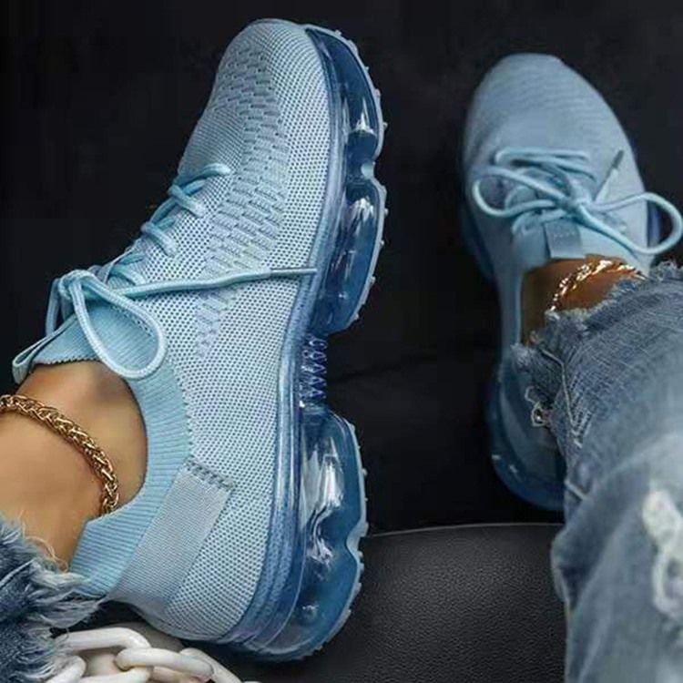 Damen Low-cut Upper Western Sneakers Mit Gekreuzter Zehenpartie