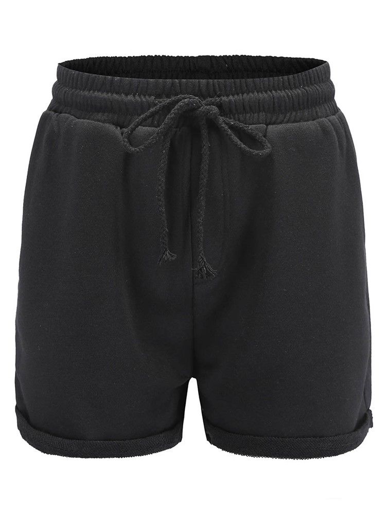 Einfache Damen-sportshorts Zum Schnüren