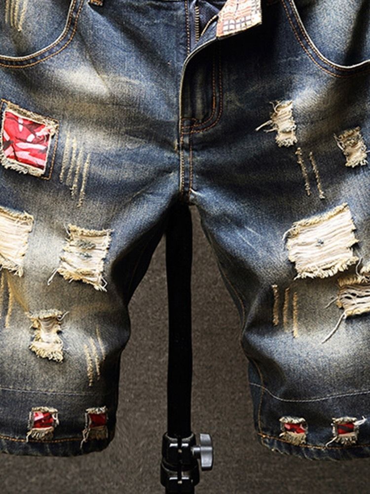 Europäische Jeans Mit Geradem Reißverschluss Für Herren