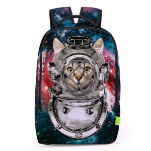 Fantastischer Rucksack Mit 3d-druckmuster