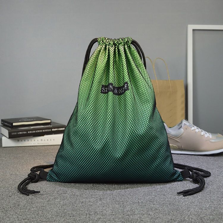 Nylonschnur-rucksack Mit Farbverlaufgradient
