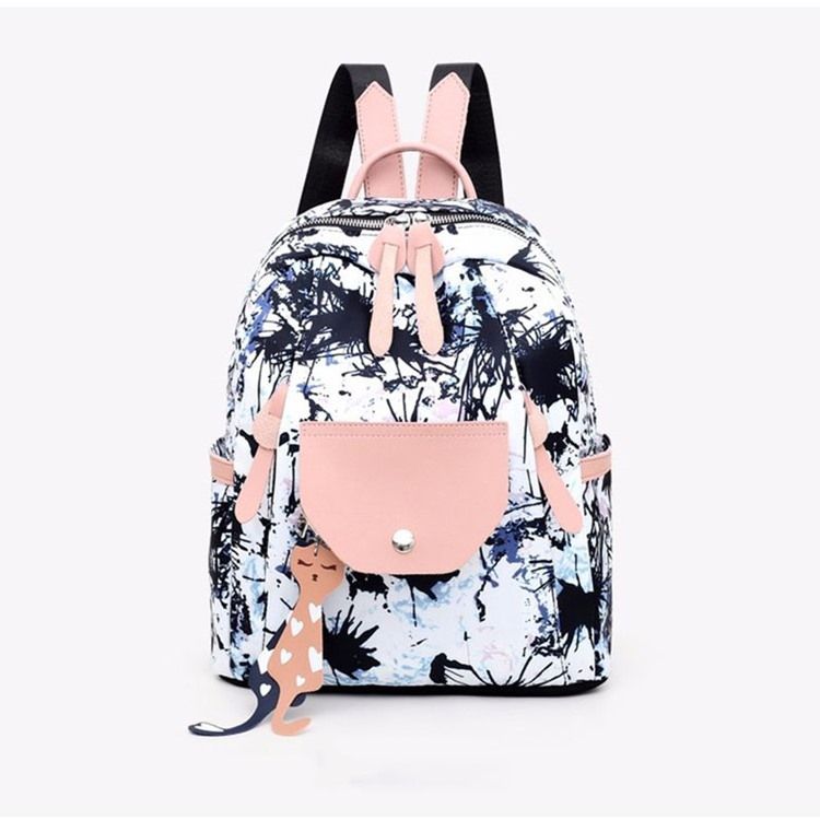 Oxford Print Klapptaschen-rucksäcke F