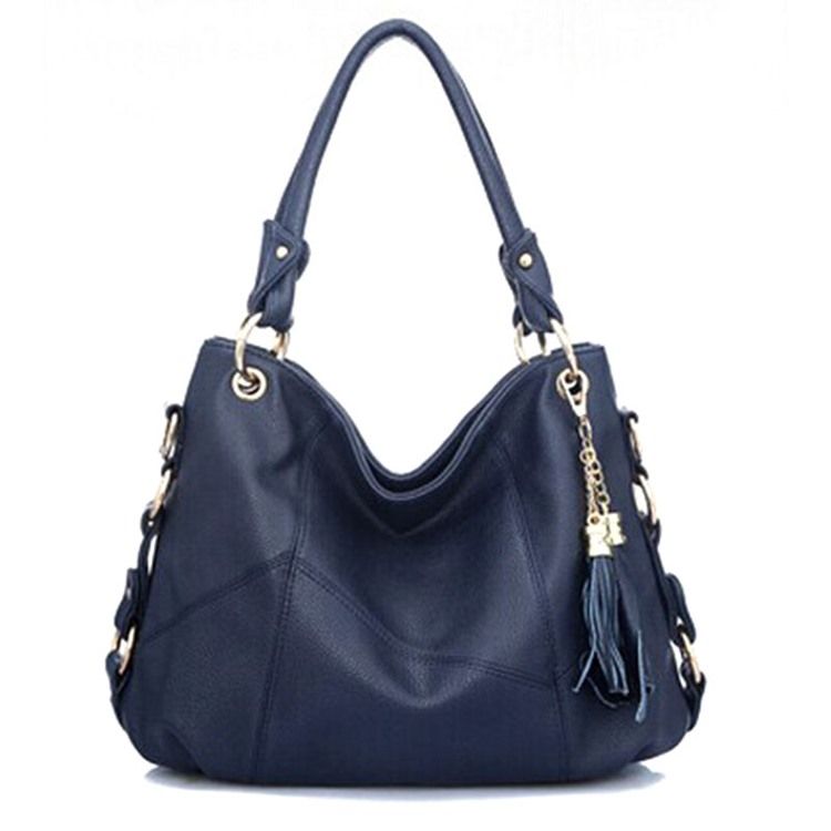 Occident Style Quaste Patchwork Handtasche