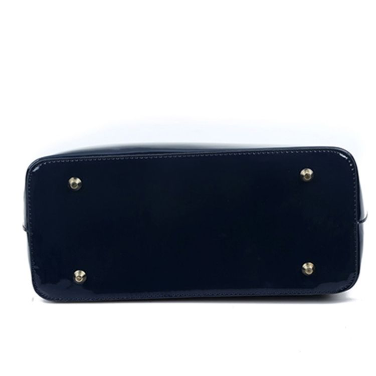 Ol Style Glänzende Lacklederhandtasche