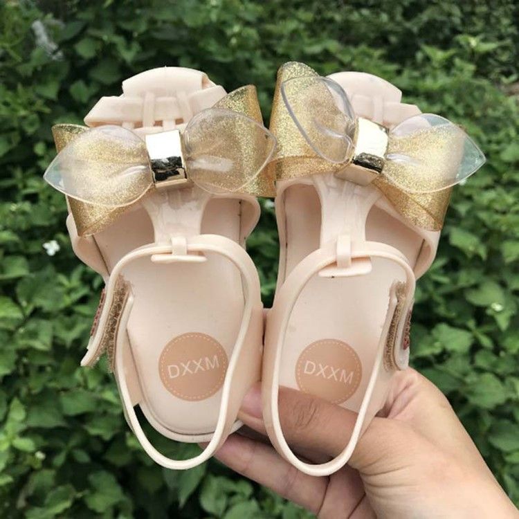 Pvc Bowknot Babyschuhe