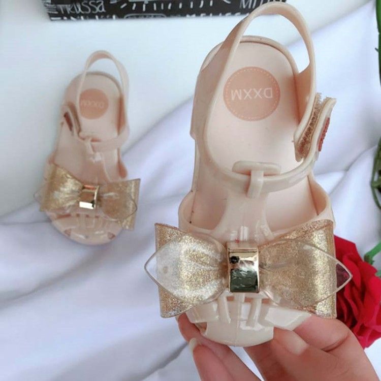 Pvc Bowknot Babyschuhe