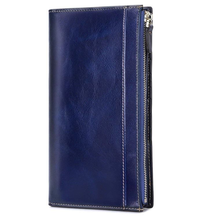 Fotohalter Magnetverschluss Lange Brieftasche Wall