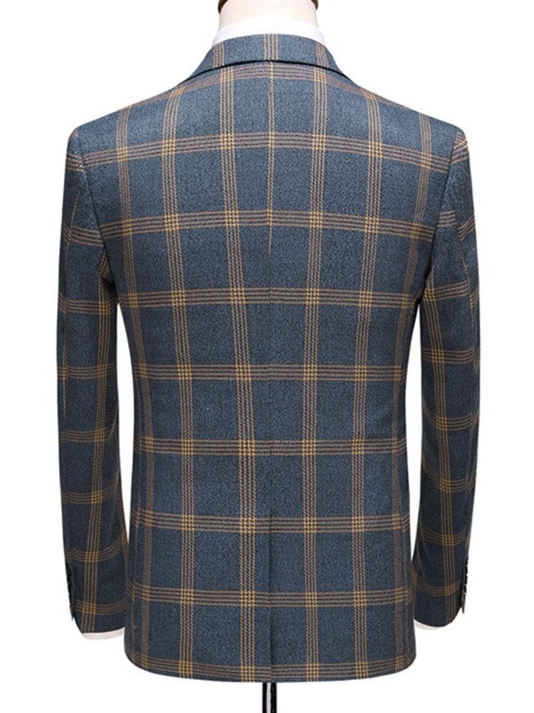 Blazer Knopf Ein Knopf Herren Anzug
